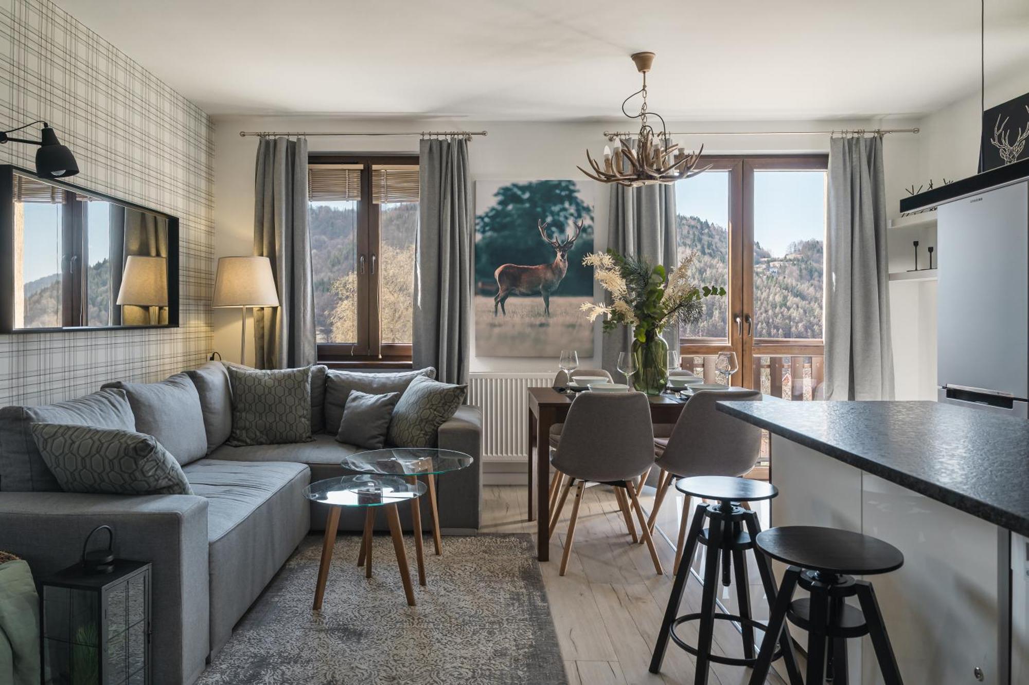 Apartament Dziki Rogacz ชซาฟนีซา ภายนอก รูปภาพ